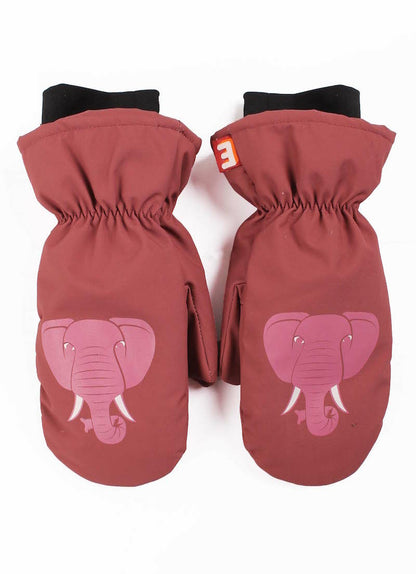Dyrpaw Mittens Rose Tile ELEFANT
