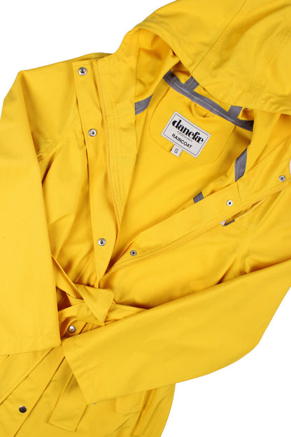 Danerainlover Raincoat Dark Yellow