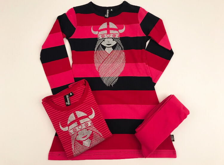 Bluse til børn med viking 