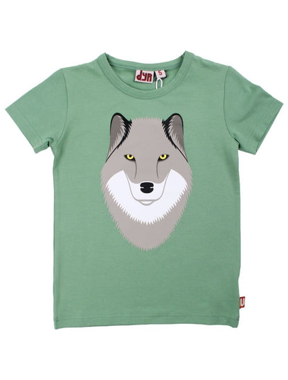 Børne t-shirt med ulv