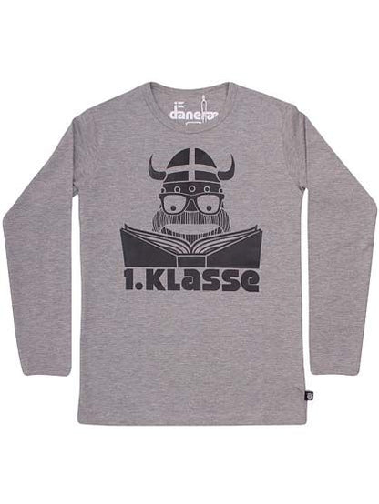 Bluse til børn med viking  1 klasse
