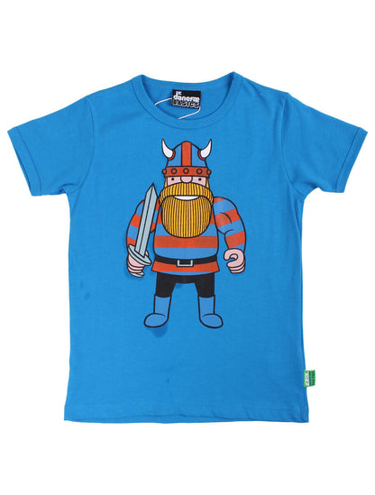 T-shirt til børn med viking