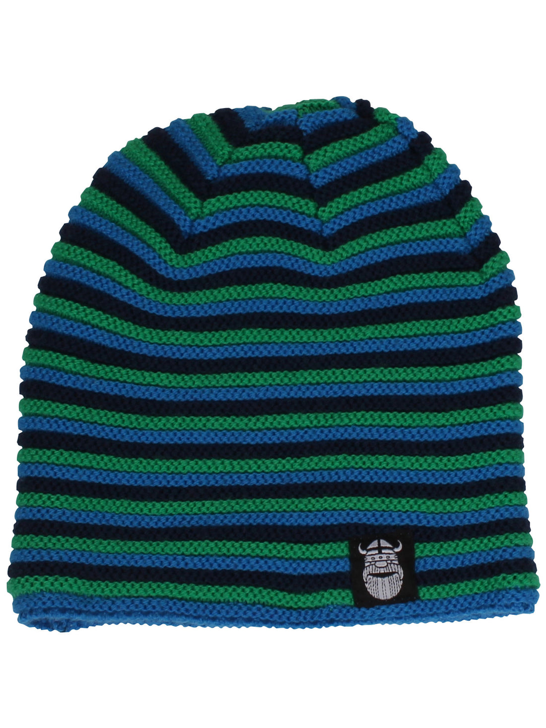 Kaptajn Kid Beanie Navy/Green/Electric Blue