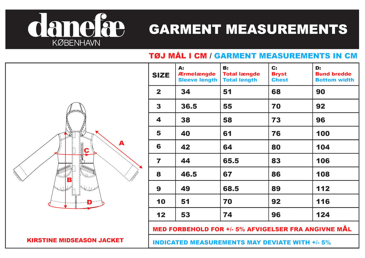 Danekirstine Midseason Jacket Sonora