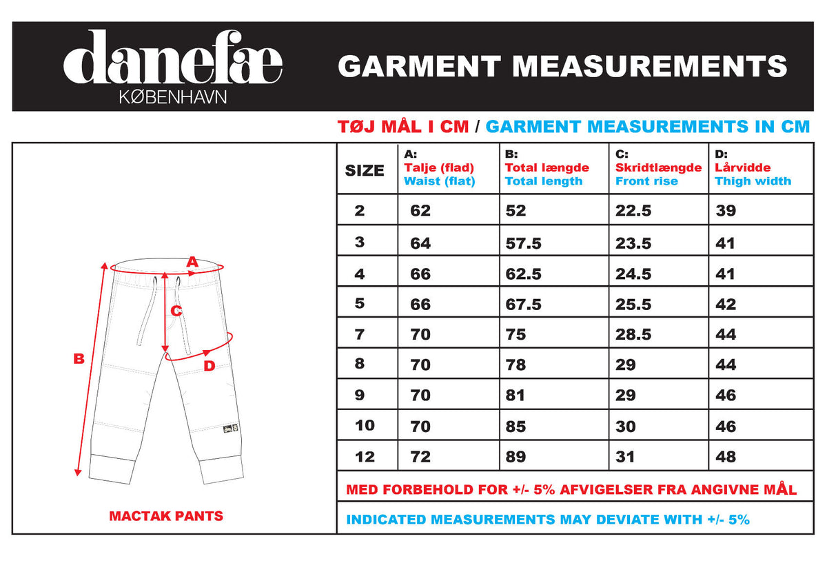 Danemactak Pants Milkboy Stripe