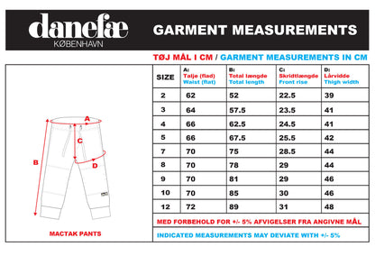 Danemactak Pants Milkboy Stripe