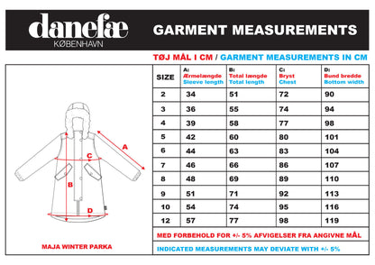 Danemaja Winter Jacket Hindbaerbrus