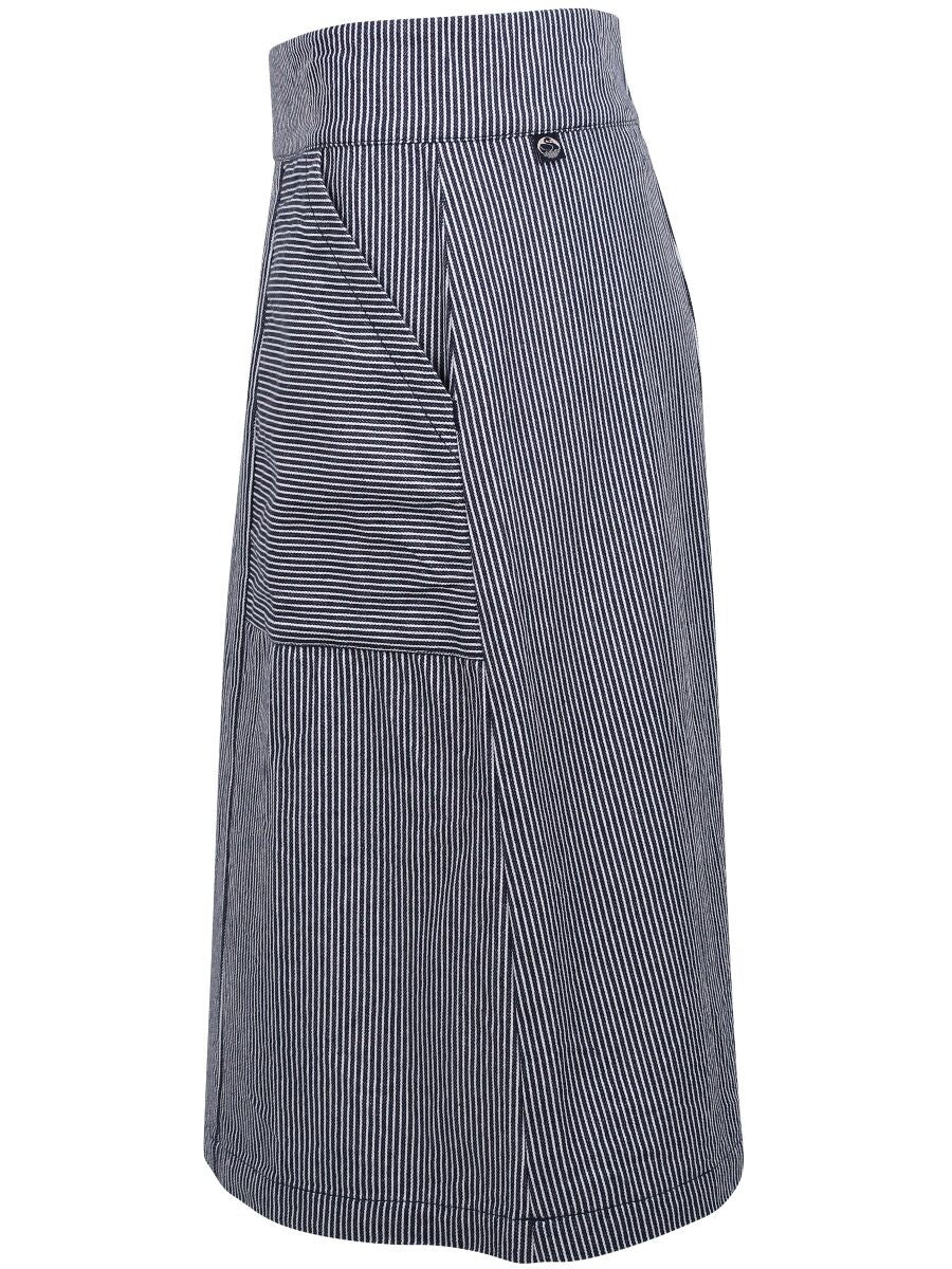 Danemaren Denim Skirt Milkboy Stripe