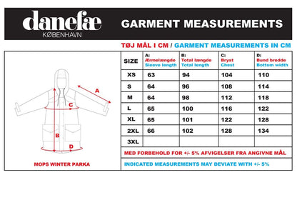 Danemops Winter Parka Dk Navy