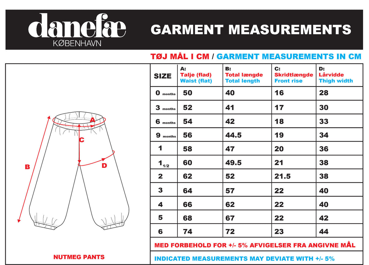 ORGANIC - Danenutmeg pants Havn
