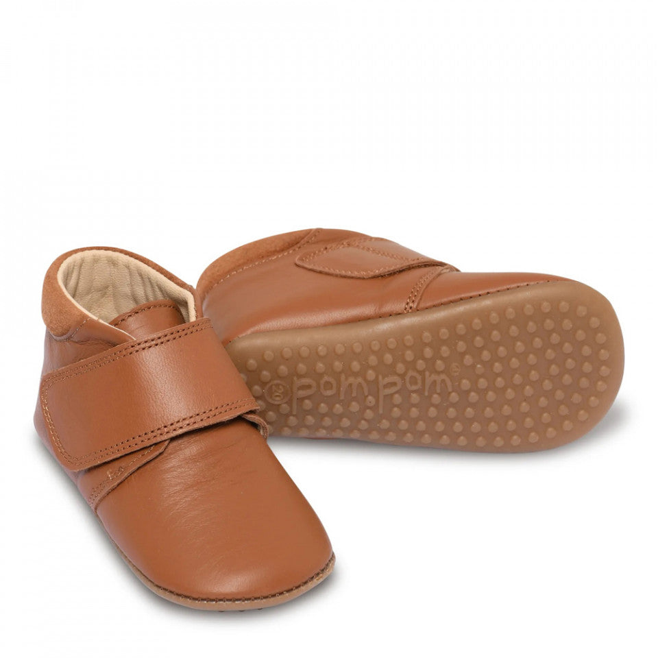 Pom Pom Hjemmesko Camel