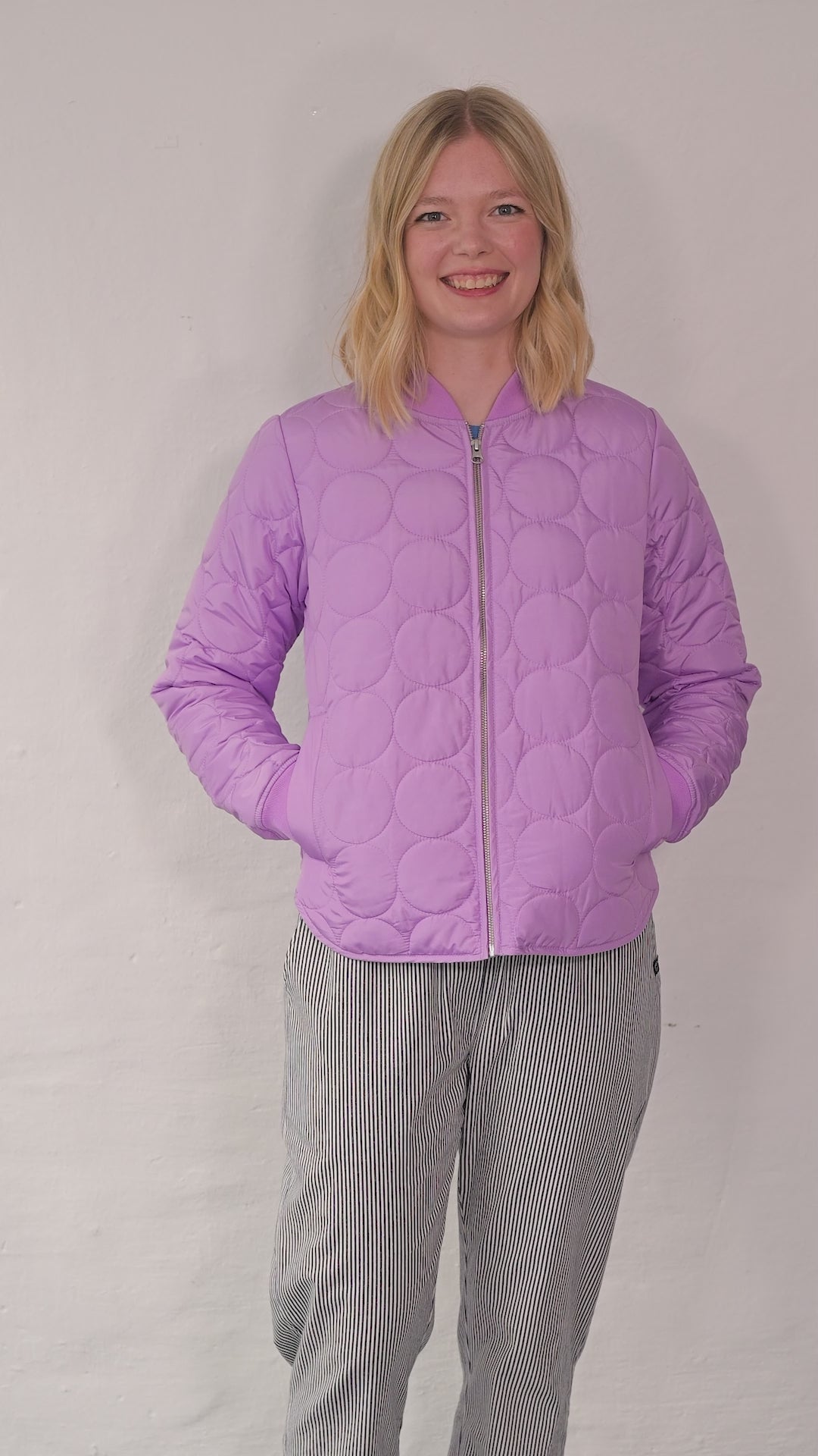Danecando Thermo Jacket Soft Viola
