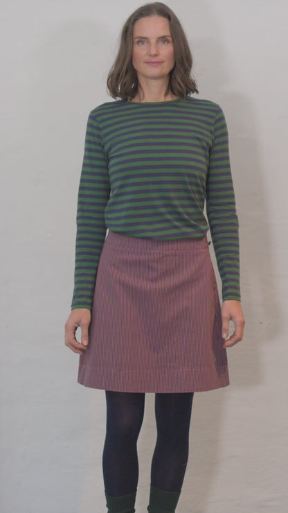 Danejubii Modal Tee Dk Navy/Dk Pine