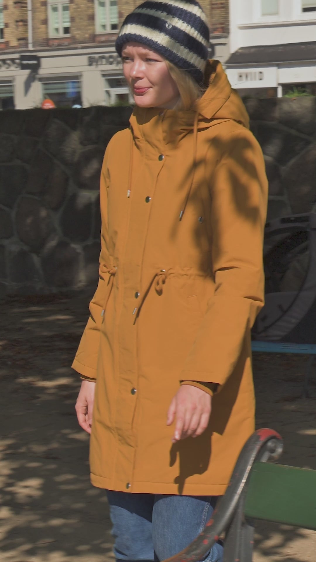 Danenora Winter Parka Mustard