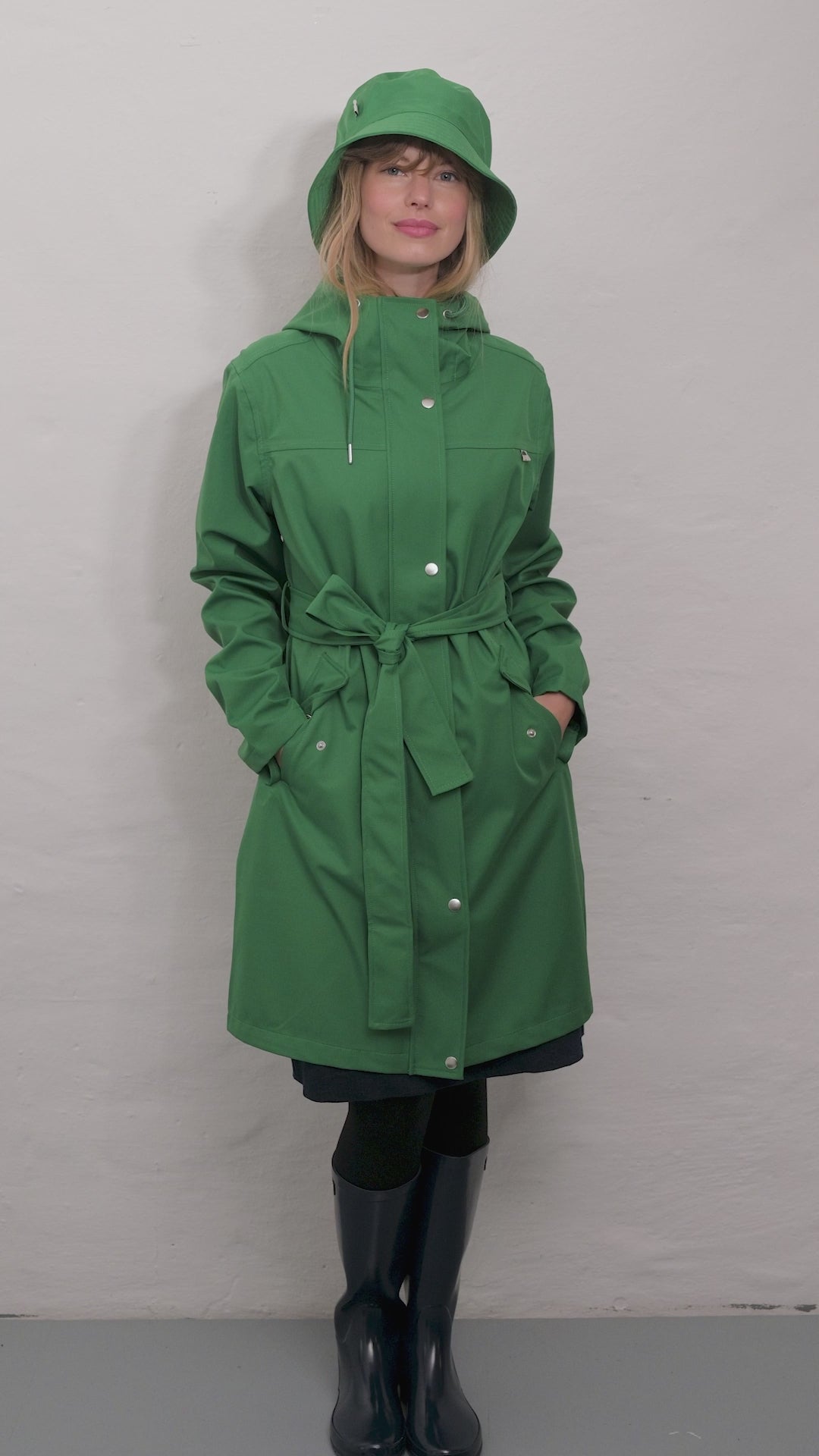 Danerainlover Raincoat Green