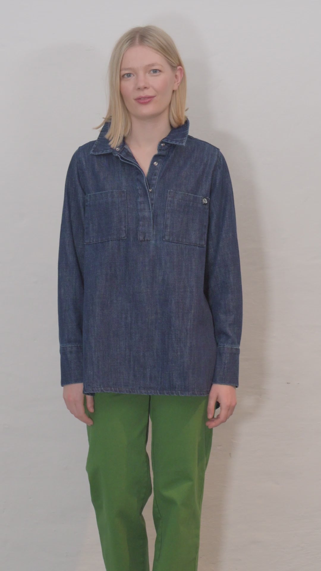 Danepeople Denim Shirt Denim 