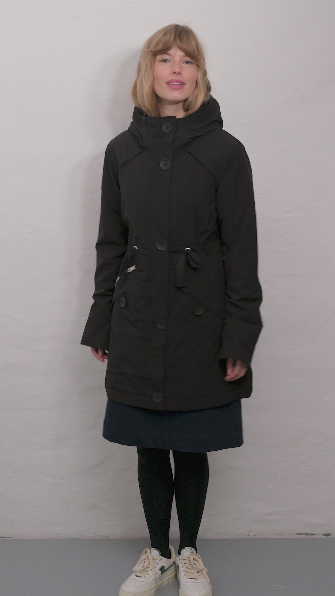 Danelene Stretch Winter Jacket Black