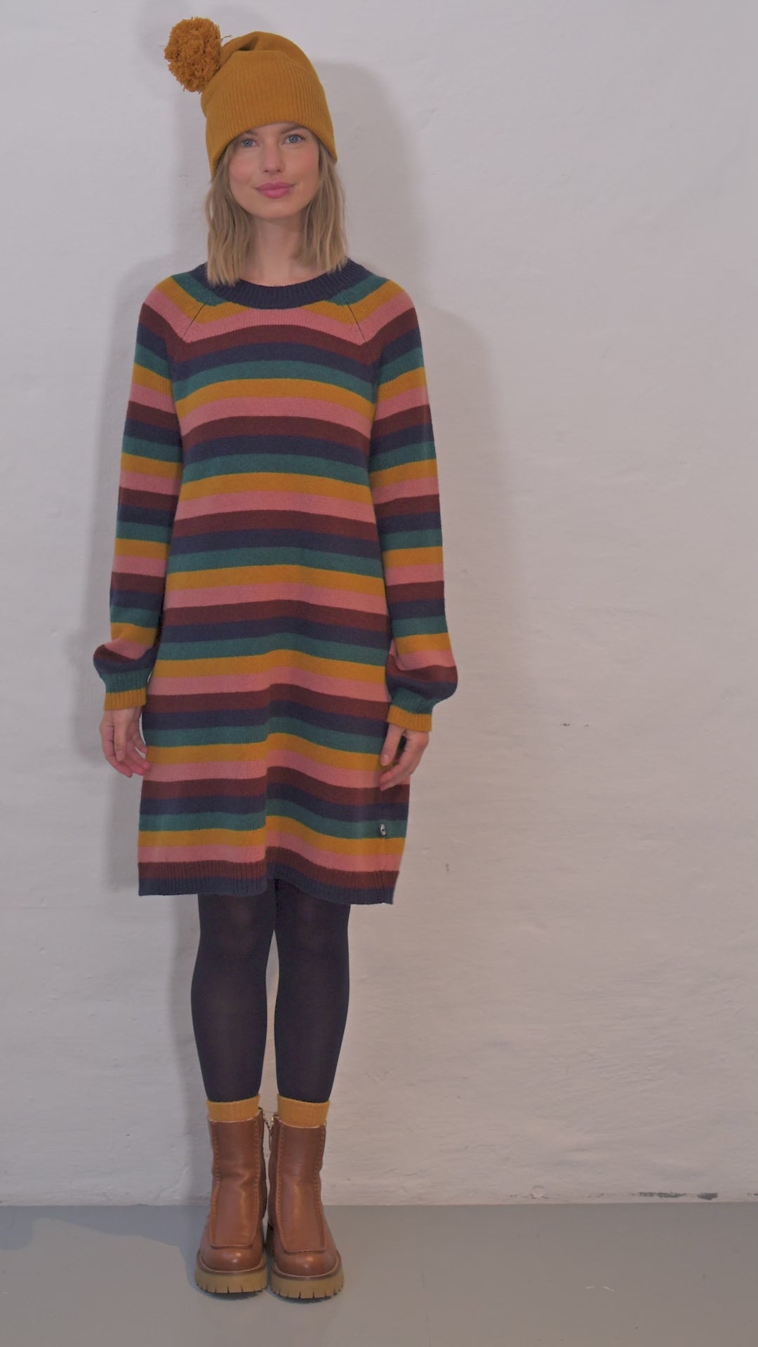 Danesukkertop Wool Sweater Dress Big Things