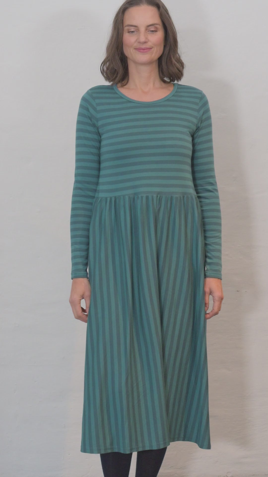 Danekroeyer LS Modal Dress Dk Slate/Duck
