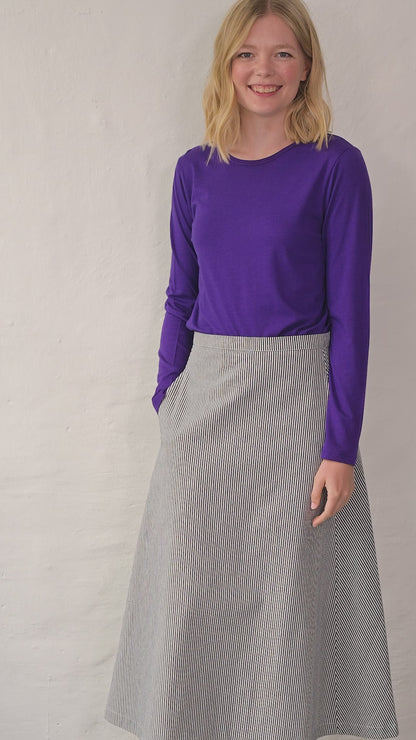Danejubii LS Modal Tee Shy Purple