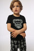 Sød kortærmet t-shirt til børn med print af gorilla