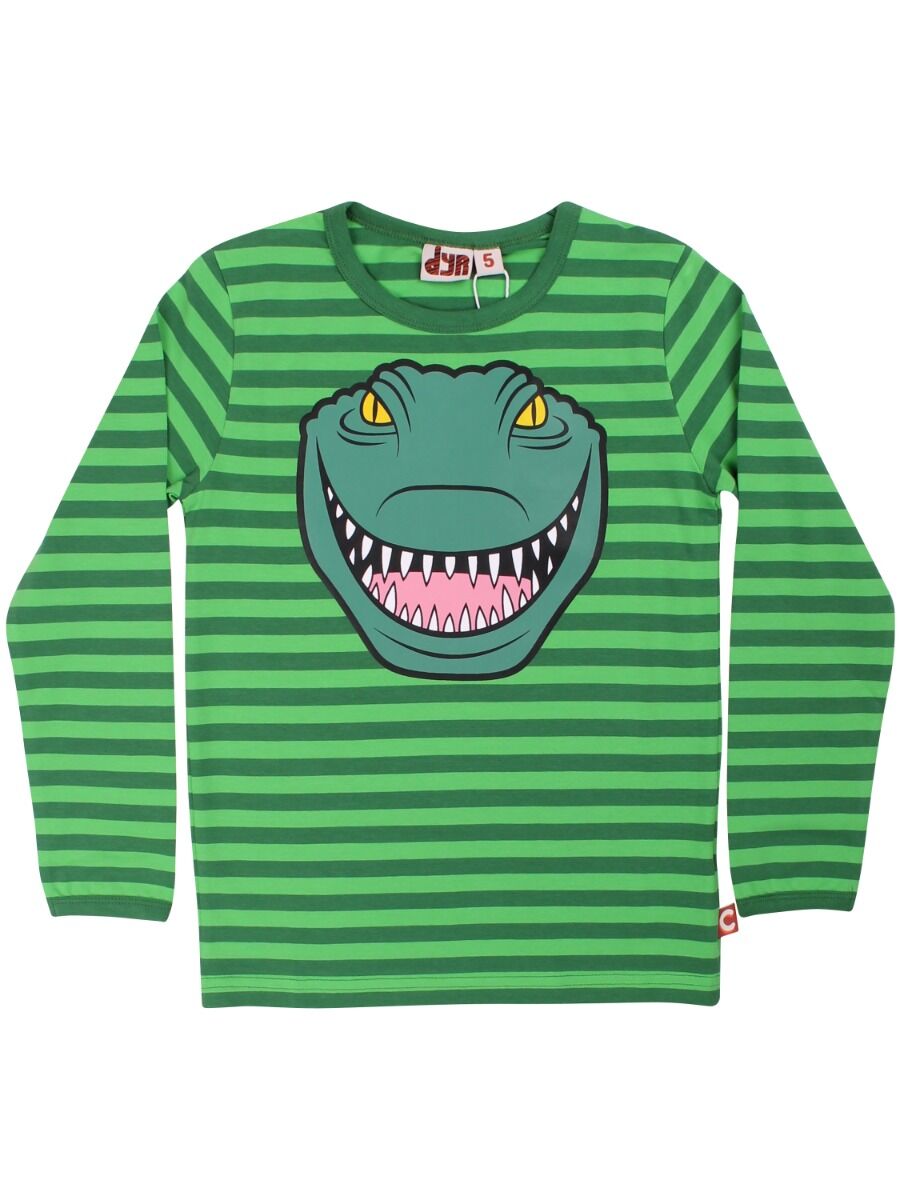 Bluse til børn med krokodille   