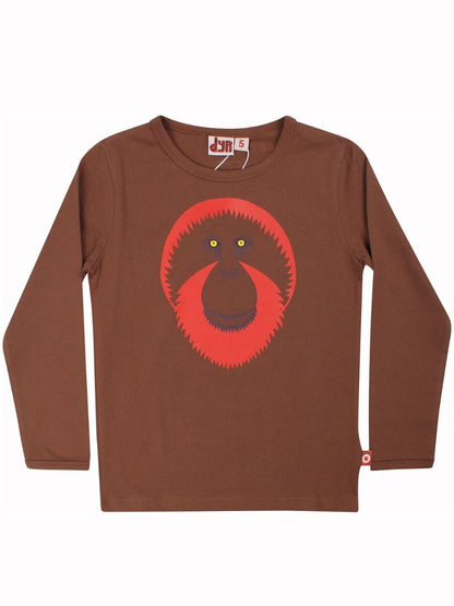 Bluse til Børn med Orangutang