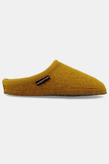 Haflinger Alaska Hjemmesko Mustard