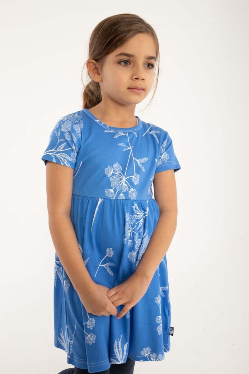 ORGANIC - Daneshellfish Dress Blue HEMLOCK