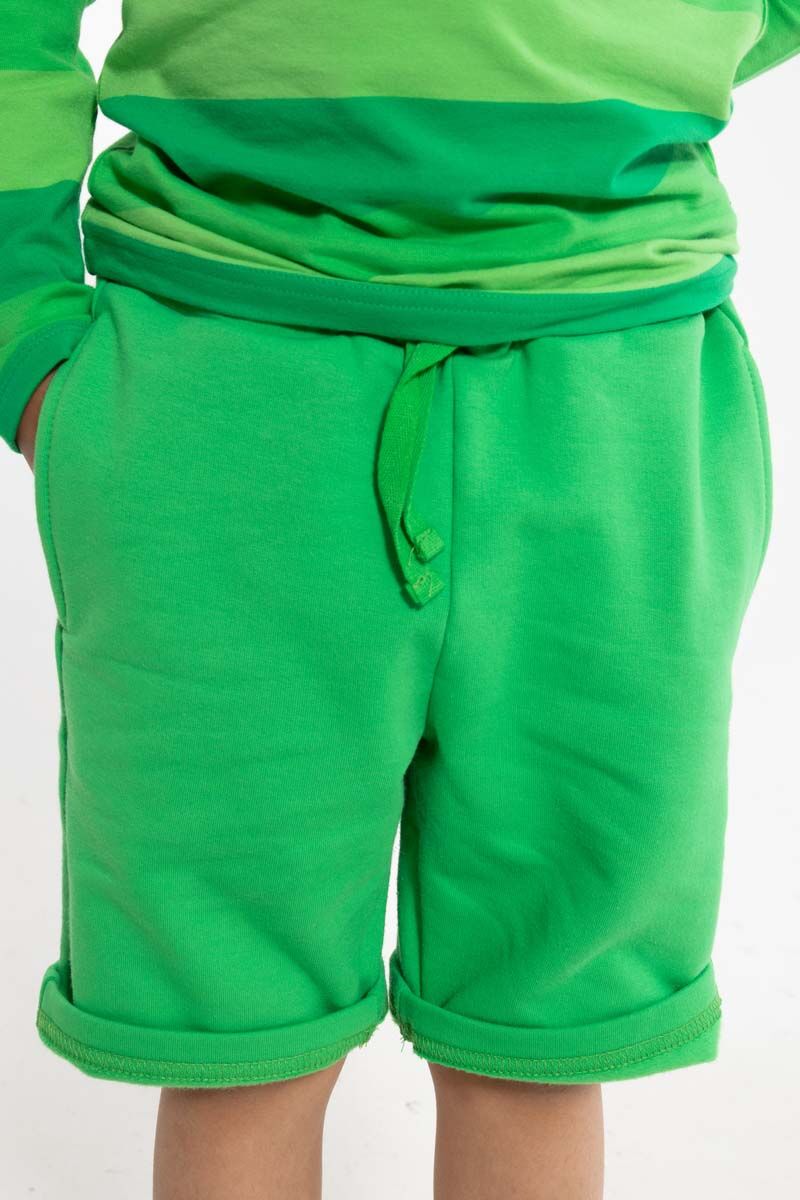 Shorts til børn i grøn  