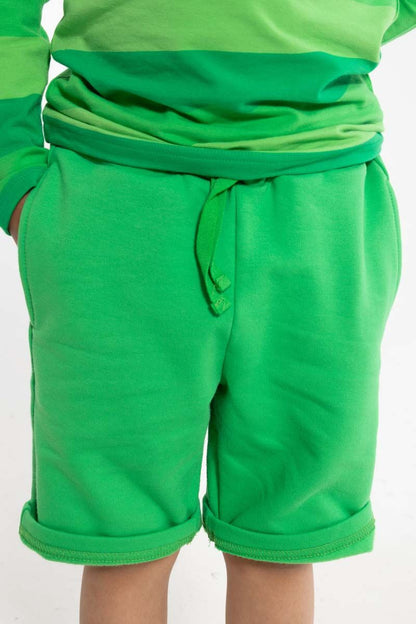 Shorts til børn i grøn  