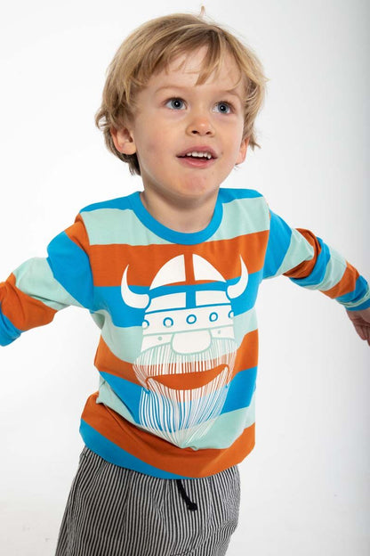 Bluse til børn med viking 