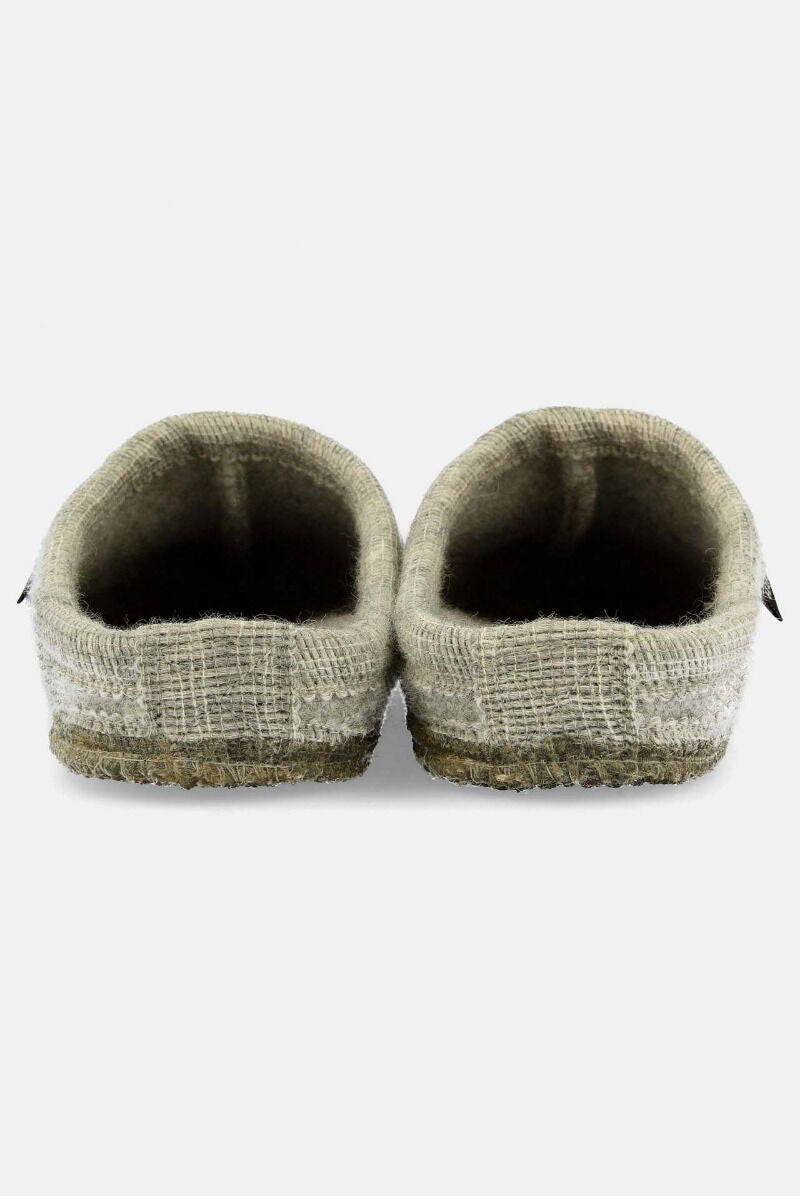 Haflinger Alaska Hjemmesko Stone Grey