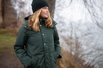 Danemargrethe Winter Coat Dark Army